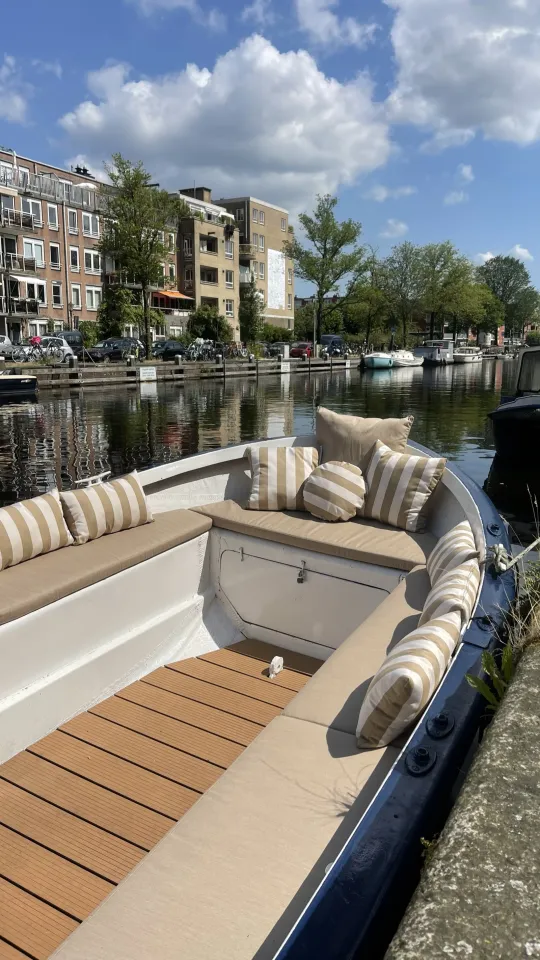 Maatkussens project: Zeëen van comfort — Boot