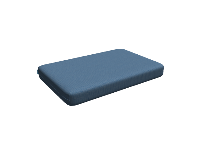 Maatussen Homie Fabrics® Solaro Soft Blue 95 x 44 x 5 cm - op maat gemaakt