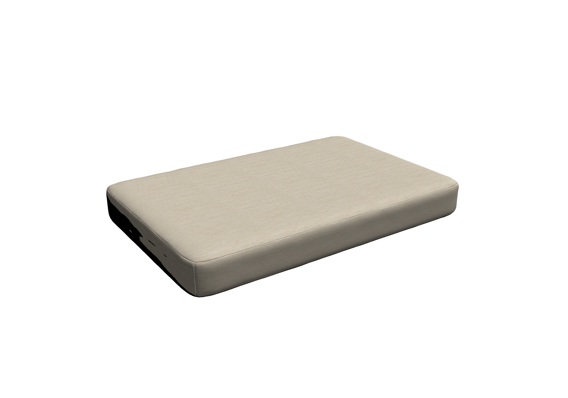 Kussen Southend Beige. 200 cm lang - op maat gemaakt